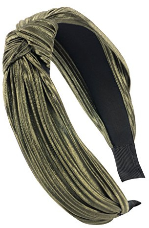 axy HR34a Haarreif mit leichtem Samt-Vintage-Wunderschön Damen Haarschmuck (Oliver)