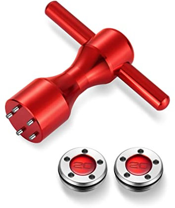 ROYMADE Golf Putter Weights 2pcs 5g/10g/15g/20g/25g/30g/35g/40g/45g with Red Wrench Kit Replace for Scotty Cameron Putters