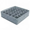 Baifeng 30 Fächer Unterwäsche Socken Aufbewahrung Schublade Schrank Bambus Holzkohle Organizer Box