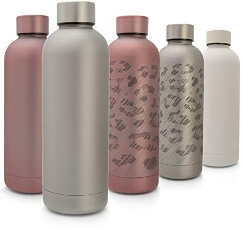 T&N Edelstahl Trinkflasche Classique 500 ml - Silber
