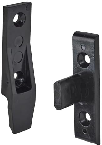 EAI Keku EH Drop On, Hook & Push Plinth Fastener Fittings - Pack of 20 | Kitchen Cabinet & Cupboard Plinth Connector Press Fit Panel Clips