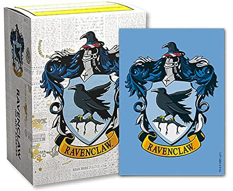Dragon Shield: Harry Potter Ravenclaw - Art, gebürstete Kartenhüllen (100 Karat)
