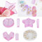 Embossed Mold Nail Tools, Nail Charm Mold Gold Stickers Decals Decoration Embellishment Bending Supplies Heart Shape Nail Art Equipments Metal Frame Bending Curve Shaping Press Tools