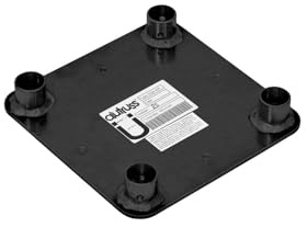 ALUTRUSS DECOLOCK DQ4-WP Wall Mounting Plate bk