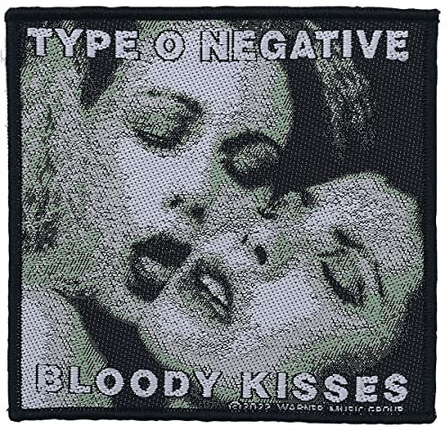 Type O Negative Bloody Kisses None Patch multicolor 100% Polyester Band-Merch, Bands