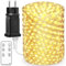 BESCOST Guirnaldas Luces Exterior 30M, 300 LED, con 8 Modos, Impermeables Cadena de Luces LED, Decoración para Navidad, Fiesta, Boda, Patio, Jardín, Festival, etc