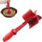 Meat Chopper, Ground Beef Masher with 5-Blade Head, Versatile High-Temp Heat-Resistant Hamburger Mince Masher, Non-Stick Mince Meat Masher for Hamburger Meat, Beef, Nylon Utensil Cookware