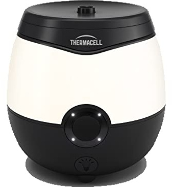 Thermacell EL-55 OHNE NACHFÜLLUNG - Diffuser gegen Mücken mit wiederaufladbarem und integriertem Akku mit LED Licht OHNE NACHFÜLLUNG