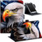 Eagle Universal Tablet Case for 9-10.5 inch, Stand Folio with Adjustable Fixing Band and Multiple Viewing Angles, Fit for Fire HD 10