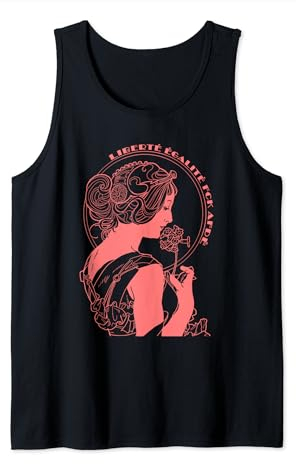 Liberte, egalite, FCK AFDE Tank Top