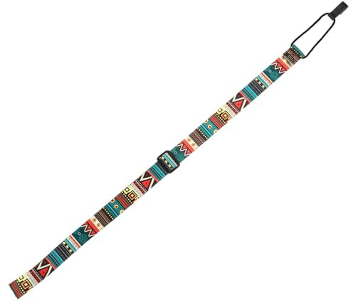 ibasenice Music Lover's Ukulele Strap Double Hooks Comfortable Instrument Belt Ideal Present for Adults