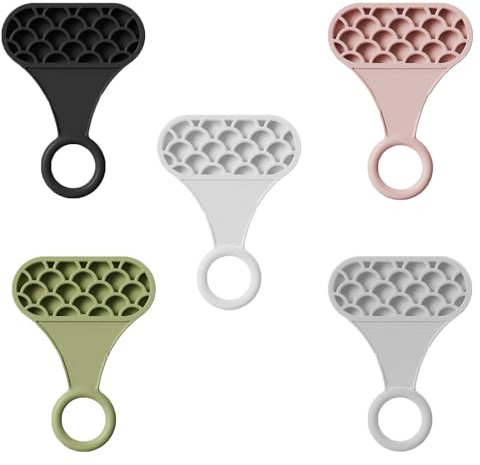 5 pcs Toilet Lid Lifter, BOSOIRSOU Silicone Toilet Seat Lifter Toilet Cover Lifter, Avoid Touching Toilet Seat Handle