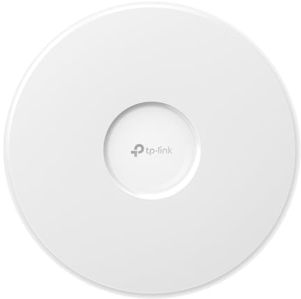 TP-Link EAP772 Wi-Fi 7 Access Point BE9300 Tri-Band, Omada SDN, Zentrales Management, 1 x 2,5 Gigabit Port, Omada Mesh WLAN, 802.3at PoE, DC-Adapter Nicht enthalten, VLAN, bis zu 24 SSIDs