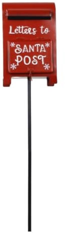 MEIZHITU Post Box Letterbox, Standing Post Box Outdoor Mailbox For All Small Packages Magazines Post Mail Letter Mailbox Easy to Install