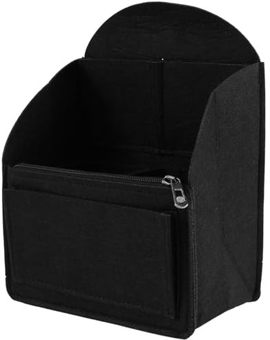 Harewtwy Felt Backpack Insert Organizer Storage Bag Universal Bag In Bag Men Women Shoulder Tote Bags Handbag Organizers(Black)