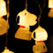 United Labels The Peanuts Snoopy Lichterkette 2 m 10 LEDs, warmweiß, innen, batteriebetrieben, USB-C Anschluss, LED Lichterkette innen für Wohnzimmer und Kinderzimmer