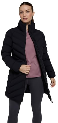 Mountain Warehouse Anmore Womens Padded Jacket - Thermal Tested -35 °C & Water-Resistant Long Coat with Pockets, Womens - Autumn Winter Outdoors, Travelling & Hiking