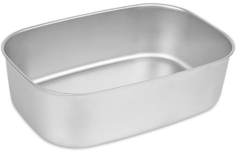 Linkidea Contenedor interior para fiambrera eléctrica acero inoxidable 304, recipiente de repuesto para alimentos de 1,2 l compatible con fiambrera eléctrica SOHIDA (Un compartimento)