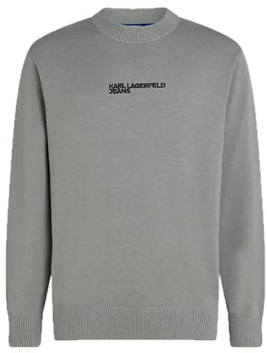 Karl Lagerfeld Jeans Herren Logo Knit Sweater