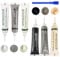 Liameph 6 Colors Laminate Floor Repair Kit,Wood Furniture Repair Kit,Laminate Floor Repair Kit Grey,Floor Furniture Scratch Repair Scratches,for Scratches Cracks Holes Stains,mit 1 Film Stick