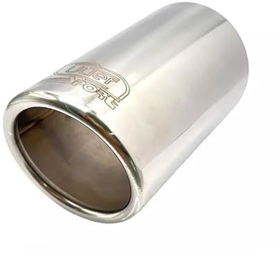 Auspuffblende kompatibel mit ONE + COOPER Edelstahl R50 R52 R56 rund 65mm abgeschrägt