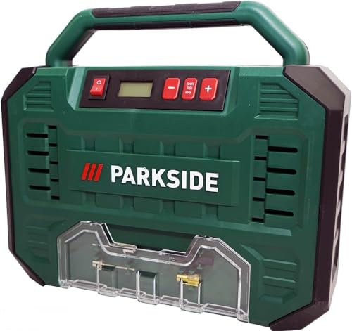 Parkside®, compressore da 12 V/230 V, con display digitale, 8 bar