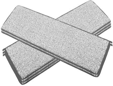 Luxshiny 5pcs Flash Speed Mop Refills Fiber Cleaning Mop Pads for Floor Cleaning