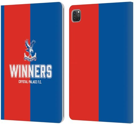 Head Case Designs Licenza Ufficiale Crystal Palace FC Vincitori Finale di Coppa 2025 Custodia Portafoglio in Pelle Compatibile con Apple iPad PRO 11 2020/2021 / 2022