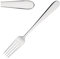 Olympia - Lot de 12 fourchettes de table Olympia Buckingham - Fourchettes de table en acier inoxydable poli miroir pour la maison, la cuisine et le restaurant U877