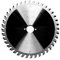 jjw-germany HM – Kreissägeblatt Daria 220 x 30 Z= 40 DH für beschichtete Platten, 1 Stück, 4250980601582