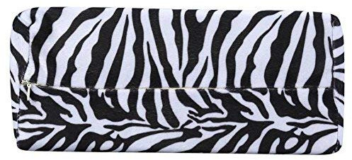 Nail Art Silicone Hand Pillow, Manicure Mat Arm Wrist Hand Rest for Nails Silicone Desk Mat Nail Art Design Salon Cushion Pillow(Zebra Pattern)