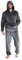 CityComfort Pigiama Uomo Invernale Pile Caldo con Cappuccio, Pigiami Due Pezzi Lunghi M - 2XL, Idee Regalo di Natale (Carbone, L)