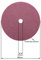 Gwxevce tronçonneuse électrique affûteuse meule Diamant 98/105 / 145mm épaisseur 3.2/4.5mm Coupe et Polissage des Dents de la scie à chaîne
