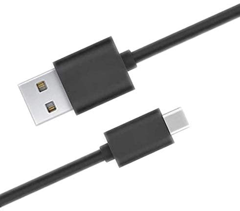 Replacement USB C Charging Power Supply Cable Cord Line Compatible with JBL Charge 4 Pulse 4 Flip 5 Wireless Speaker (50cm/Black)