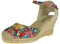 Calzados Romero 0318 HEYMO Alpargatas Valencianas para Mujer Cuña de Yute Ajuste con Hebilla al Tobillo Altura 6 Cuerdas BrilliBrilli Fucsia Talla 38