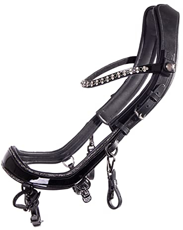 Presteq Trense FaySport Glitter PresTec Schwarz - Cob/VB