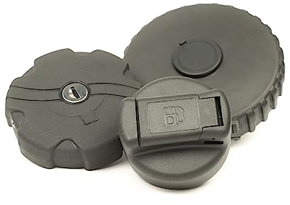 NovaNox® Tankdeckel innen 40-100mm universal Tankverschluss Tankklappe *Größe wählbar* (Ø 100 mm-Abschließbar:Nein; Belüftet:Ja)