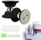 kingsea 2 Stück Magnetischer Türhalter Magnetischer Türverschluss für Wohnmobile, Wohnwagen, Wohnmobile, Wohnmobile, Hält die Tür Offen, Schwarz