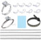 13 Pack Ring Size Adjuster For Loose Rings| 13 Sizes Invisible Ring Resizer Tightener, Ring Reducer Clips Sizers To Make Rings Smaller without Resizing, Silicone Ring Sizer UK Guards Spacer