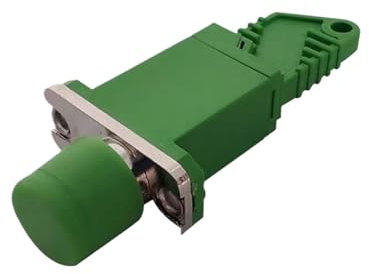 LSSSWM 1pc E2000-FC E2000-LC E2000-ST Adattatore in Fibra Ottica E2000/A-FC Femmina Maschio FTTH Accoppiatore Connettore(E2000 A-FC Green)
