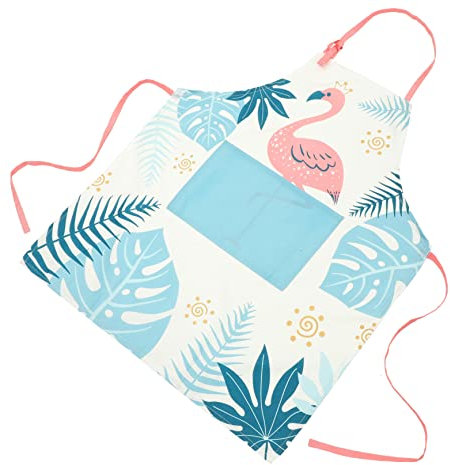 Cabilock Delantal De Flamenco Para Cocina Ajustable Para Hornear o Fiestas Delantales Para Mujer