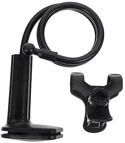 Holibanna Flexible Desk Phone Stand Holder for Cellphone Clip Style Phone Holder Stand Lightweight Material for Home Office Bedside Use