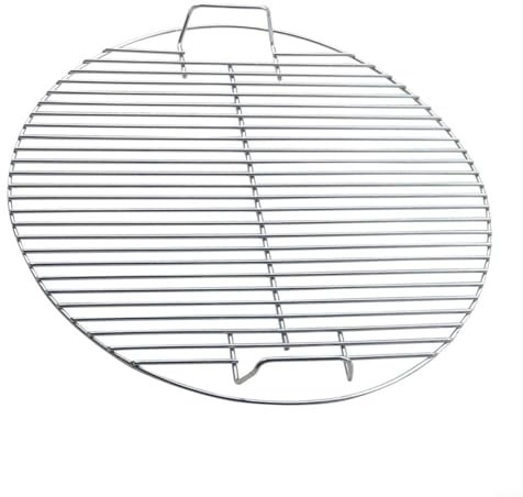 Gettimore Grille de cuisson ronde en acier inoxydable 44,5 cm Pièce de rechange pour barbecue Weber 47 cm