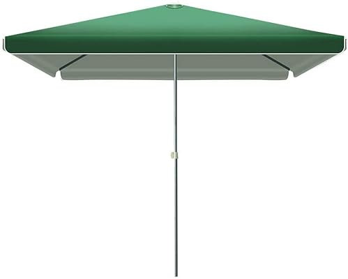 GLJTUO Parasol De Jardin Rectangulaire 2,0 X 2,0 M, Déporté, Déporté, Étanche, Réglable en Hauteur sur 4 Positions, pour Extérieur, Jardin, Balcon, Terrasse,