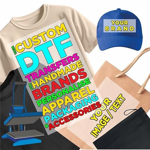 lepni.me Bügelbild Selbst Gestalten für Handgefertigte Marken | Personalisieren Sie Bekleidung, Verpackung und Zubehör | Einfache Bügelbilder für Hitzepresse | Umweltfreundliche