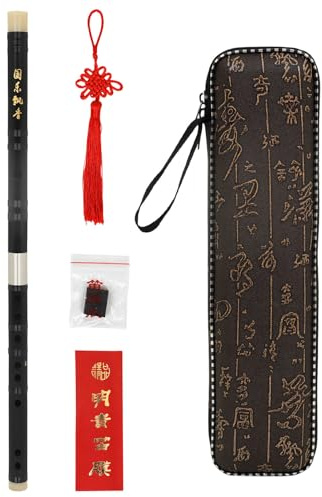 Redwood Flute Musical Instrument Portable Wooden Chinese Musical Instrument Gift Redwood Flute Pipe Traditional Musical Instrument for Children and Adults