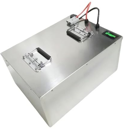 WCDFTASL 72V Battery, 20AH to 80AH Rechargeable Battery with BMS for E-Motorcycle and Golf Cart(72V 80AH)