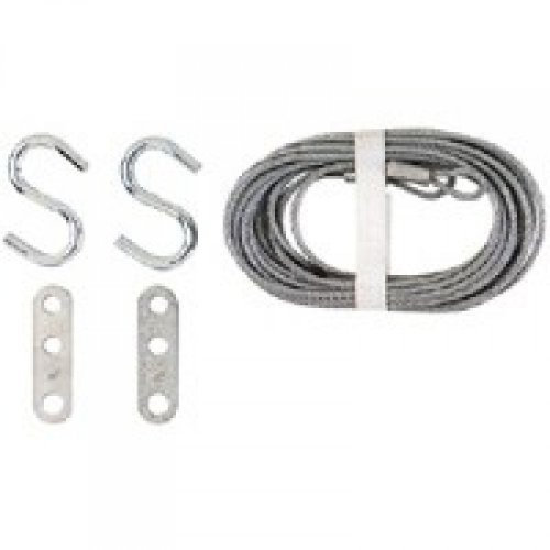 Stanley National S730-700 Heavy Duty Li' Cable with S-Hook and Joiner Clip 14' L by Stanley National