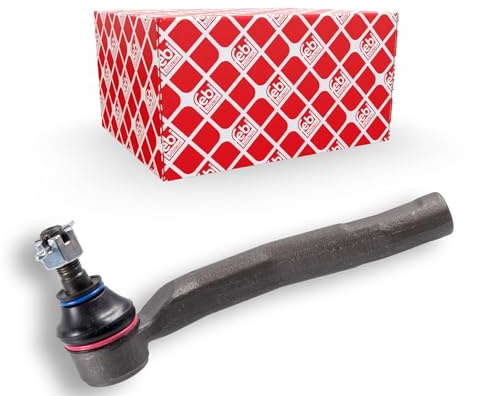 febi bilstein 43212 Spurstangenendstück mit Kronenmutter und Splint, 1 Stück