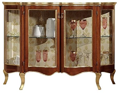 Artigiani Veneti Riuniti Made in Italy Anrichte mit Glastüren Belle Époque